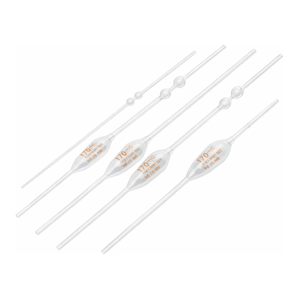 AS ONE Whole Pipette with Traceability System Diagram + Test Results Document, 홀 피펫 (전량피펫)(트레이서빌리티 체계도 + 검사성적서 첨부)