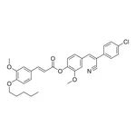 Merck 4-(2-(4-CL-PH)-2-CYANOVINYL)-2-M-