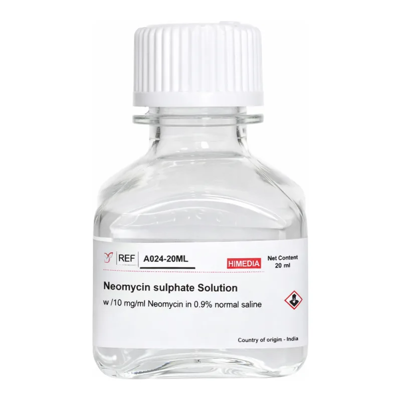 Himedia Neomycin sulphate Solution w/ 10 mg/ml Neomycin in 0.9% normal saline