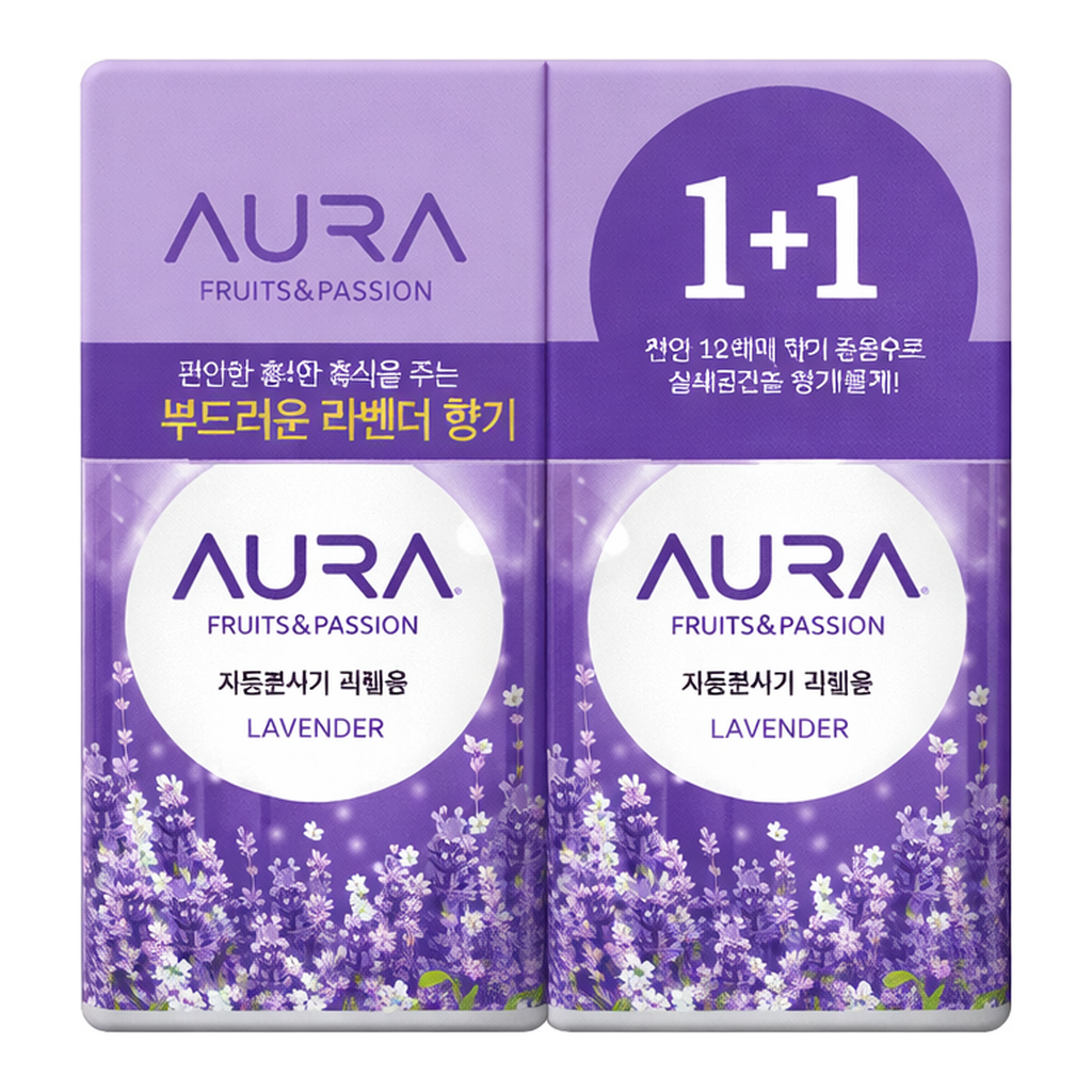 OFFICENEX LG 아우라 자동분사기 리필(2입/280ml/라벤더)