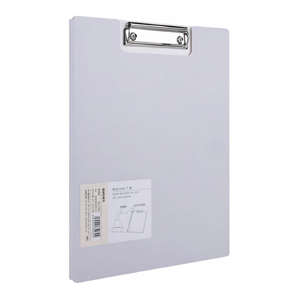 OFFICENEX 재고문의
델리 커버 클립보드 A4 파스텔그레이 72500GY(297*210mm)