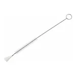 AS ONE Syringe Wash Brush (PBT Hair) WHITE 160 x 50 x φ7 mm