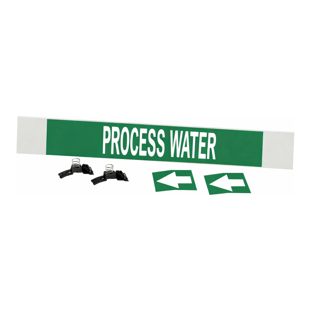 Brady PROCESS WATER High Performance Pipe Marker