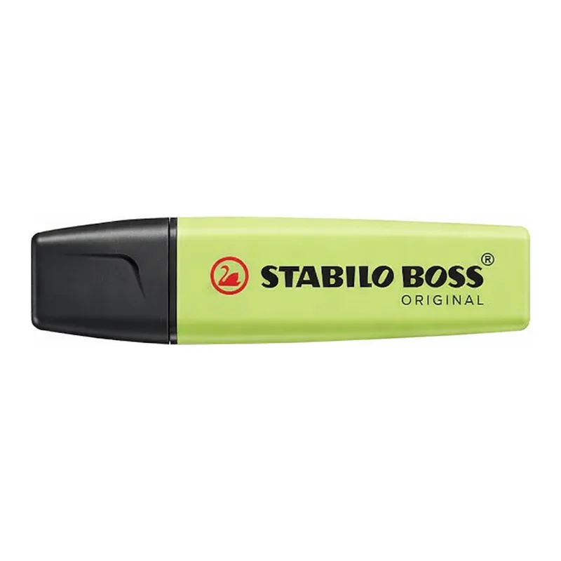 OFFICENEX 스타빌로 보스파스텔형광펜(2mm+5mm 라임)