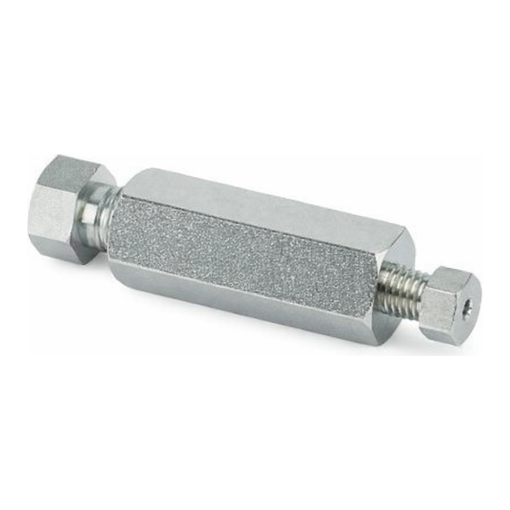 Restek Connectors, Valco, Zero Dead Volume Internal Reducing Union 1/8in to 1/16in, 0.75mm bore