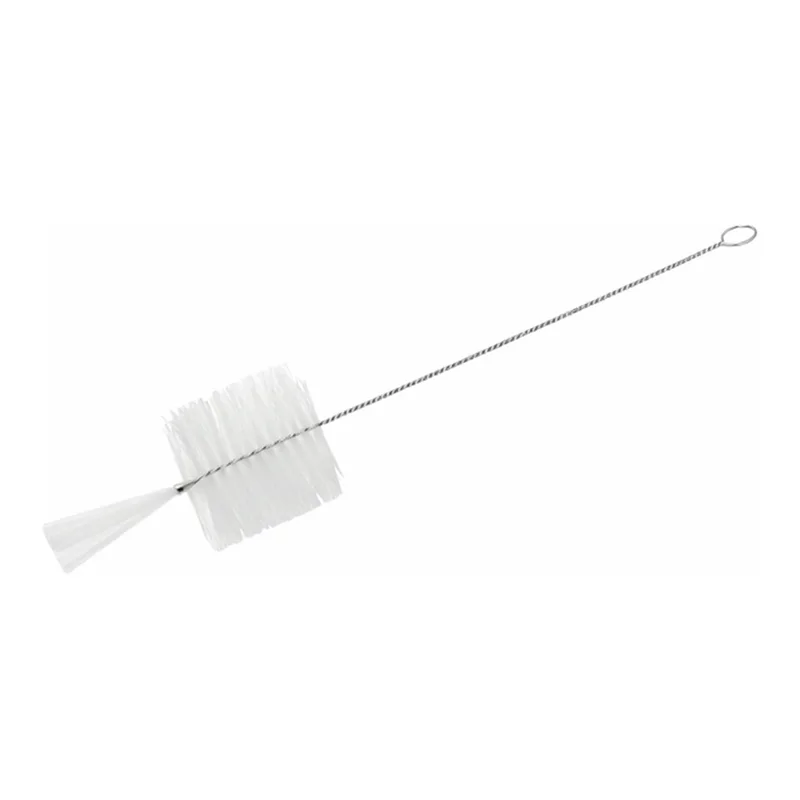 AS ONE Bottle Wash Brush (PBT Hair) WHITE 290 x 50 x φ 50 mm