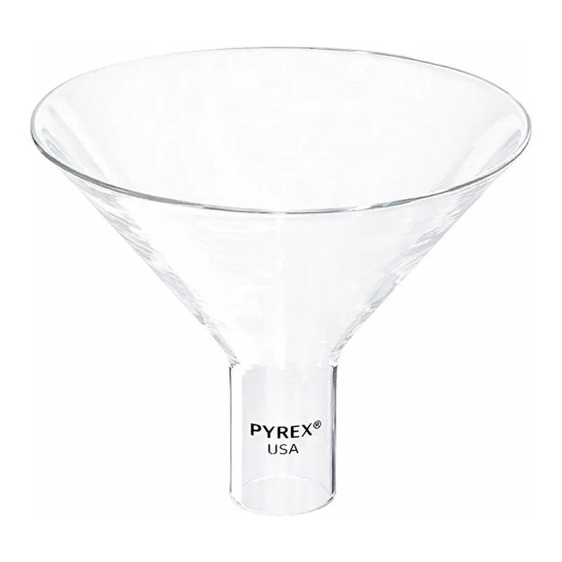 Merck BRAND(R) glass powder funnel short wide stem