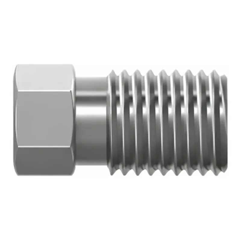 Agilent Fitting male, 1/16in, 4mm, SS, 10/pk