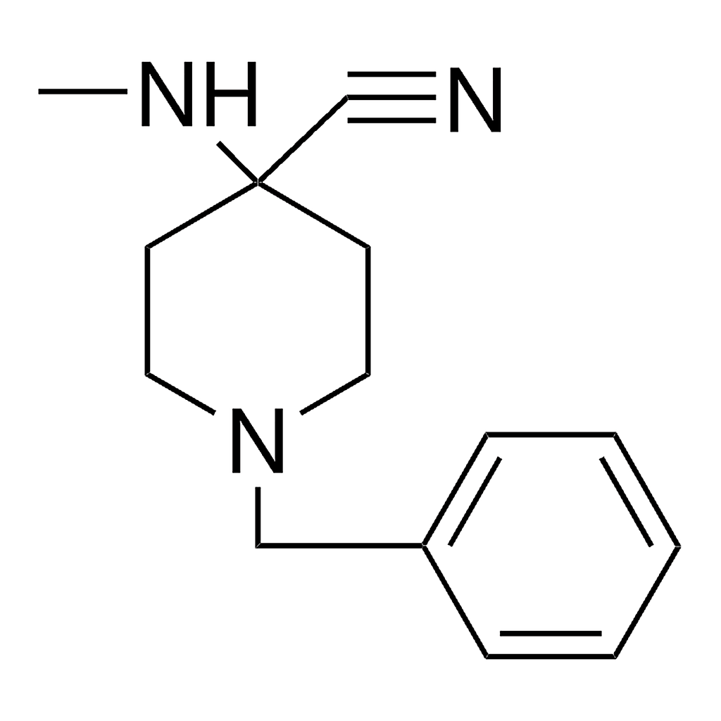 Merck 1-BENZYL-4-CYANO-4-(METHYLAMINO)-P-1G