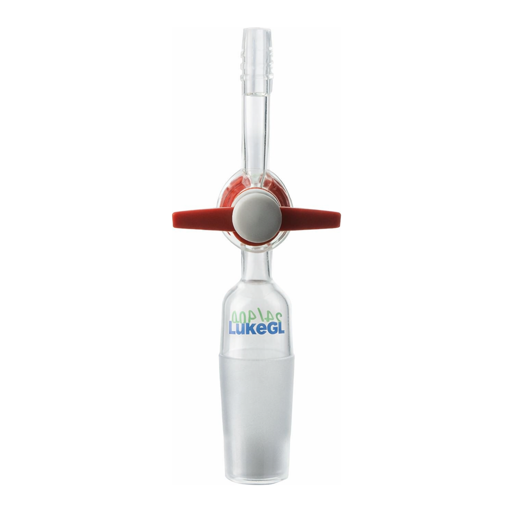 Adapter, with Glass or PTFE Cock 유리 or 테프론 콕크 어댑터, LukeGL