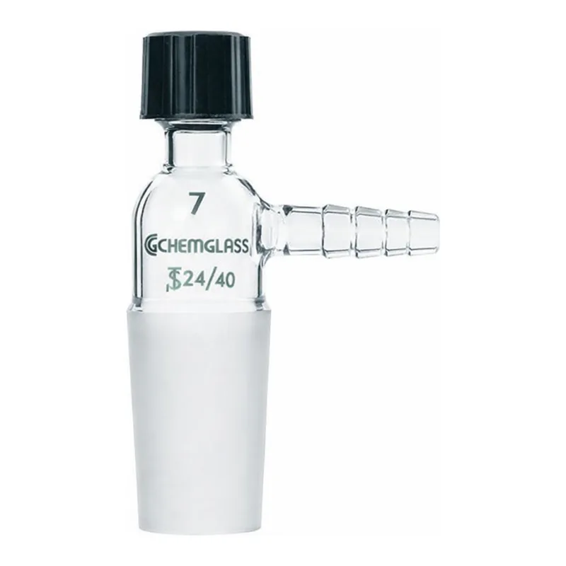 Adapter, with Hose Connection & Open Top Cap Inlet 투입형 호스 연결 어댑터