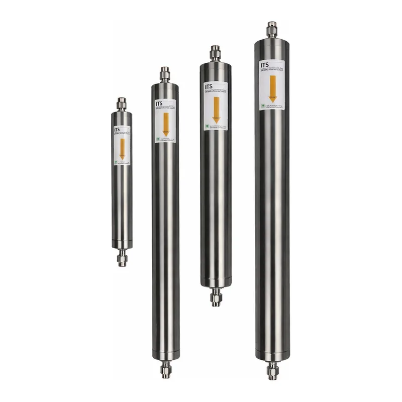 ZPure™ Inline Gas Filter, Stainless Steel 고효율 가스 정제관