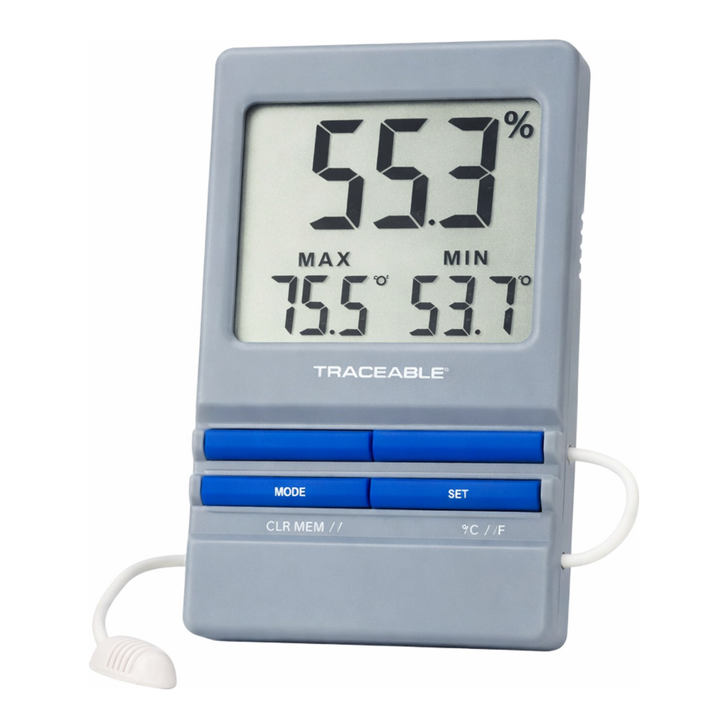 RH/Temperature Monitoring Hygrometer 탁상형 온습도계, with Min/Max & Hi/Lo Alarm
