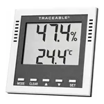 Humidity/Temp/Dew-Point/Wet-Bulb Monitor 탁상형 온습도계, with Min/Max & Hi/Lo Alarm