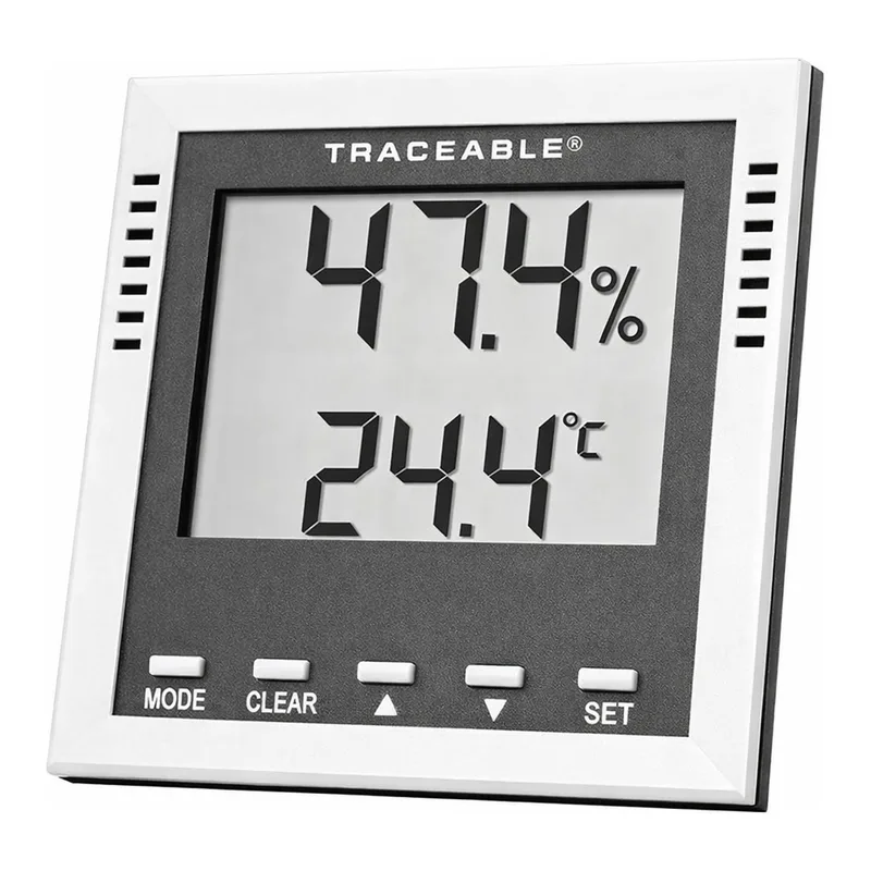 Humidity/Temp/Dew-Point/Wet-Bulb Monitor 탁상형 온습도계, with Min/Max & Hi/Lo Alarm