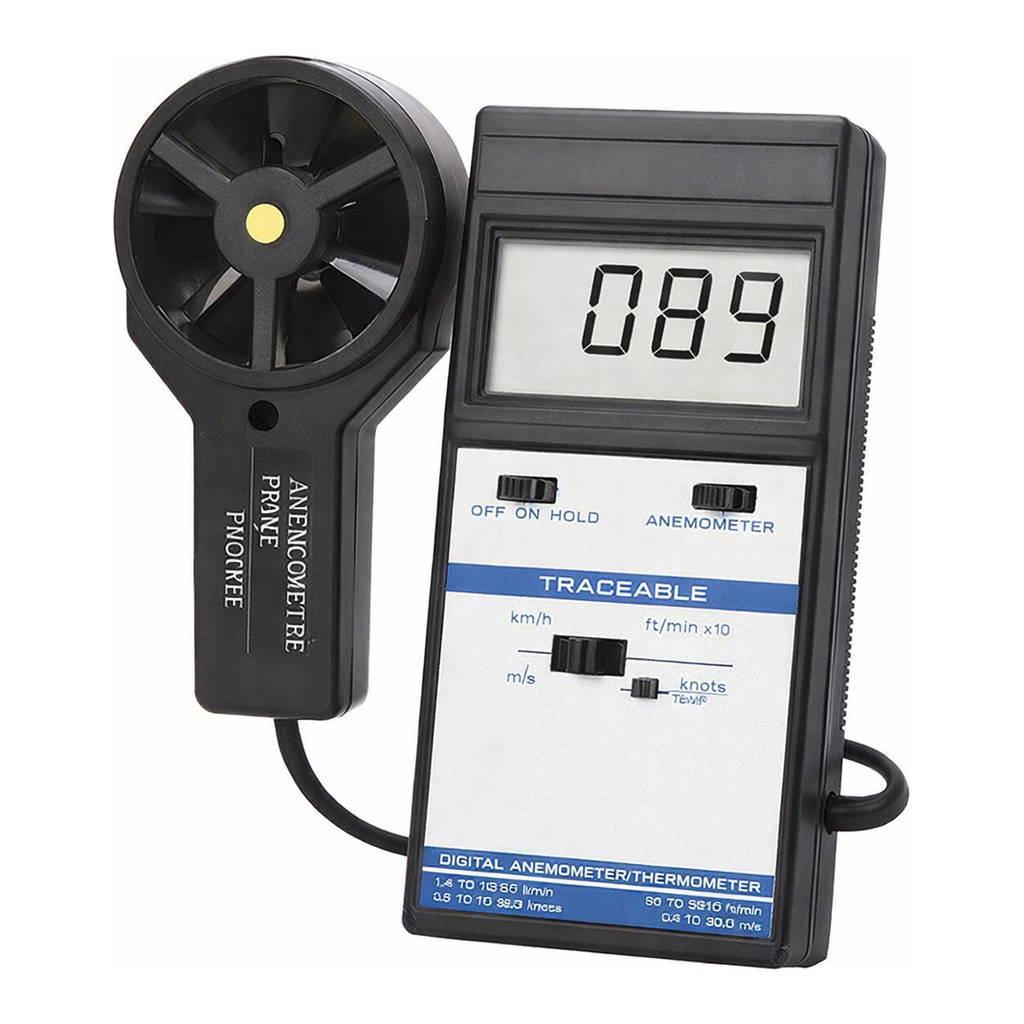 Wind - Vane Anemometer 바람개비형 풍속계, Traceable 성적서 포함