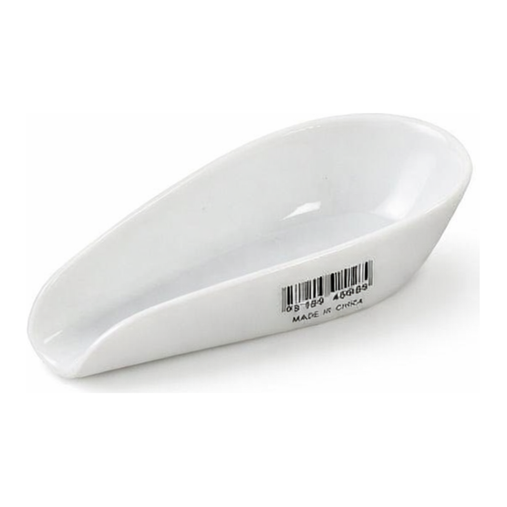 Porcelain Weighing Boat Scoop 자제 평량 보트 스코프