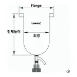 Reaction Vessel with Needle Valve 밸브식 환저 반응조, LukeGL