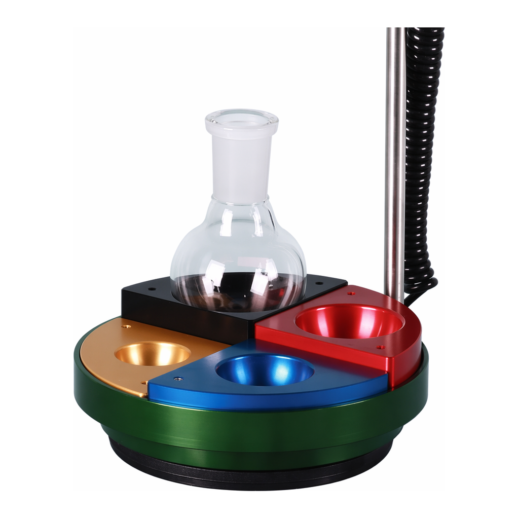 Reaction Block for Round Bottom Flask 환저 플라스크용 히팅 교반블럭, Quarter System