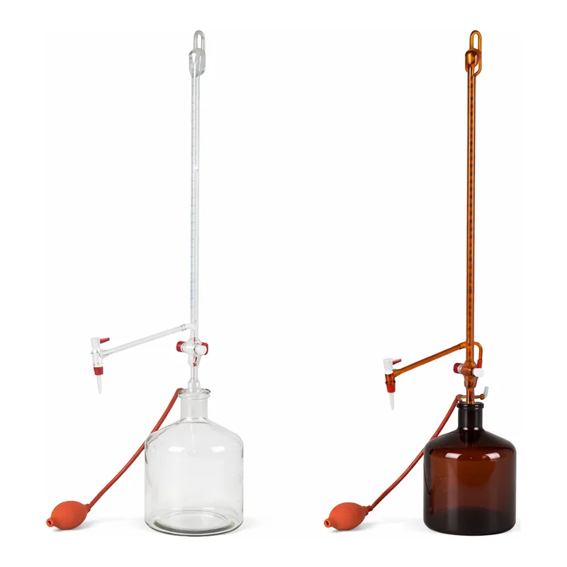 Automatic Buret with Lateral PTFE Cock 테프론 콕크형 자동뷰렛, Class AS