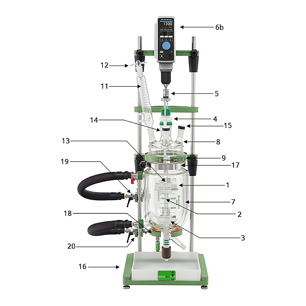 Small Scale Process Jacketed Reactor, Bench-Top 자켓식 소형 반응 시스템, 2 L & 5 L