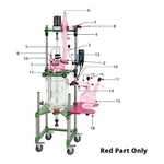 Distillation Kit For Process Reactor System 디스틸레이션 장치, 대용량 반응기 시스템용