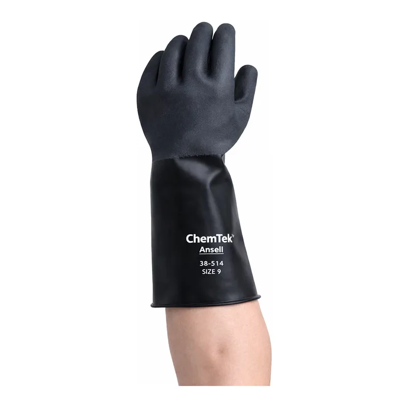 Alphatec Chemtek 38-514, 38-612
Viton-Butyl Chemical Resistance Glove 바이톤-부틸 내화학 글러브, KOSHA 인증