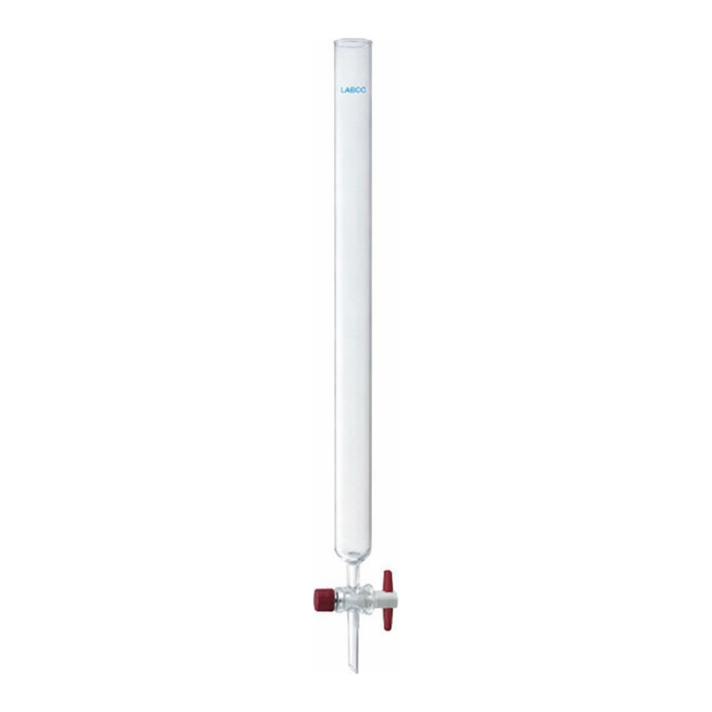 Chromatography Column 크로마토그래피 컬럼, PTFE 콕크, LukeGL