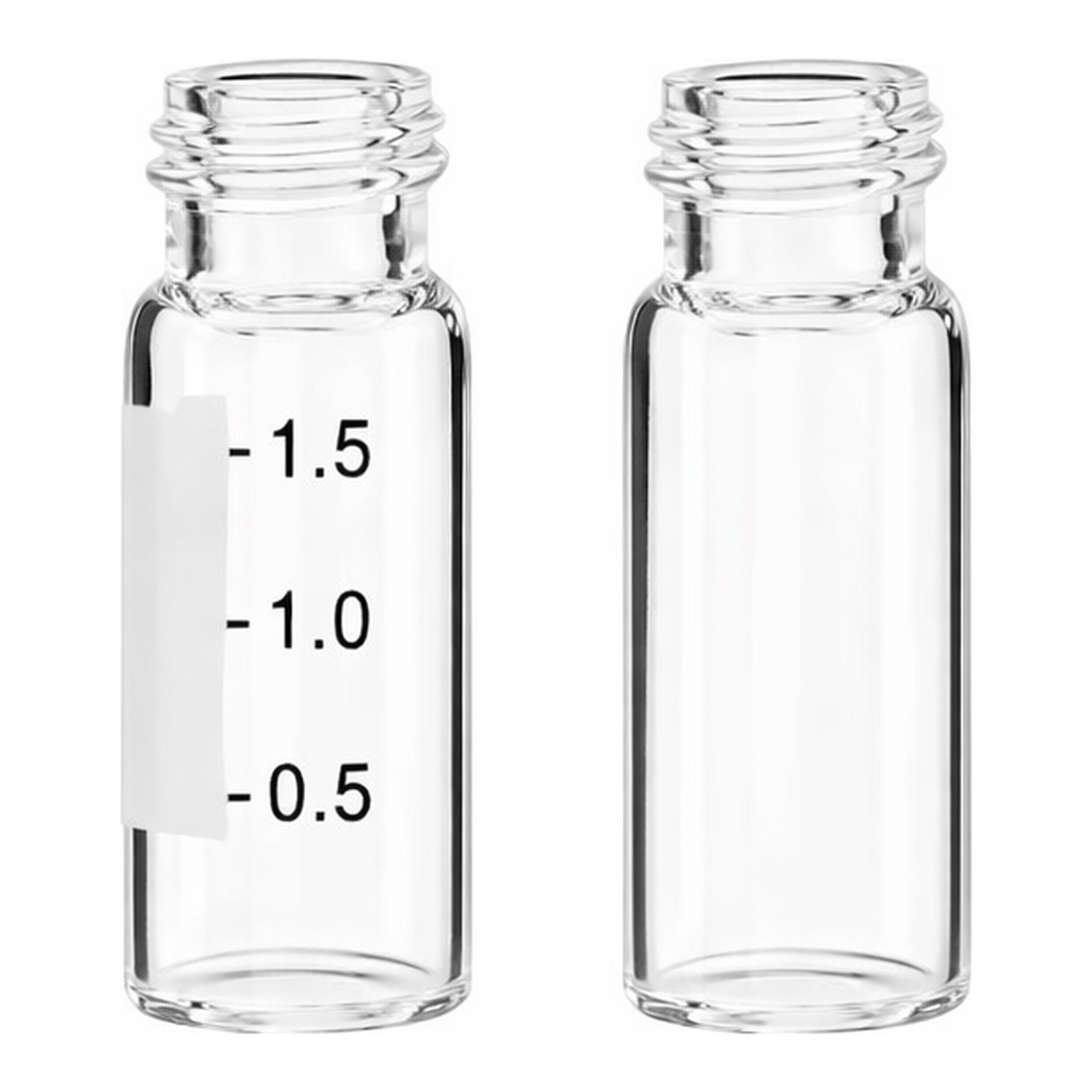 2 ml Wide Opening Screw-top Vial, 10-425 Thread 2 ml 광구 스크류 바이알, 10-425 캡용
