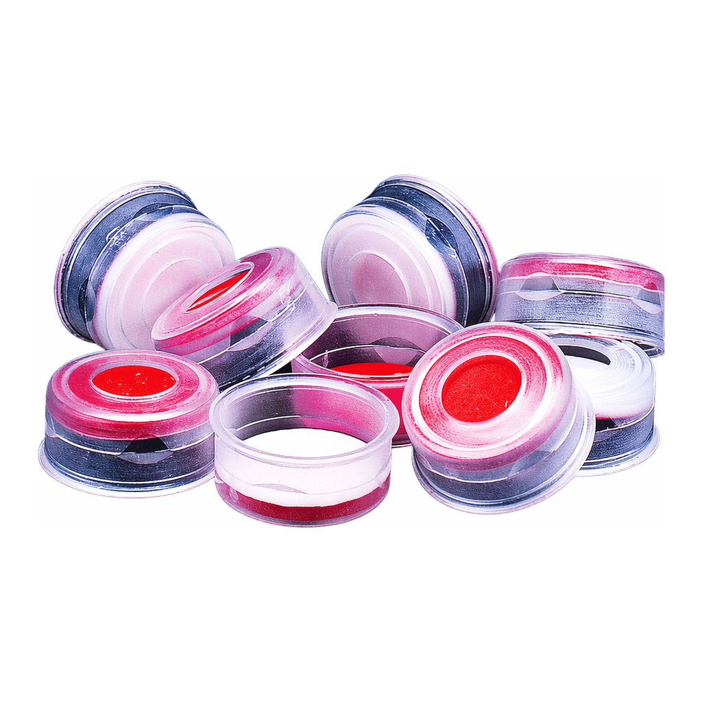 11 mm Poly Crimp Seal with Septa 11mm 플라스틱 씰과 셉타, 2ml Crimp-top Vial 용