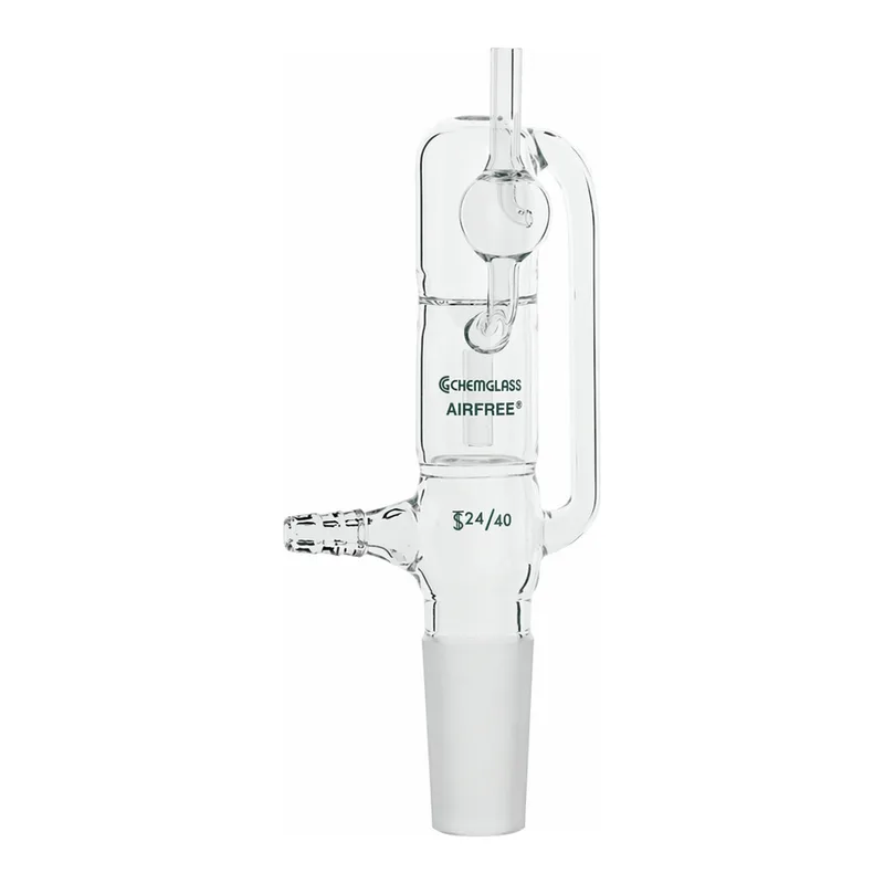 Schlenk Modified Gas Bubbler, AIRFREE 쉬링크 가스 버블러