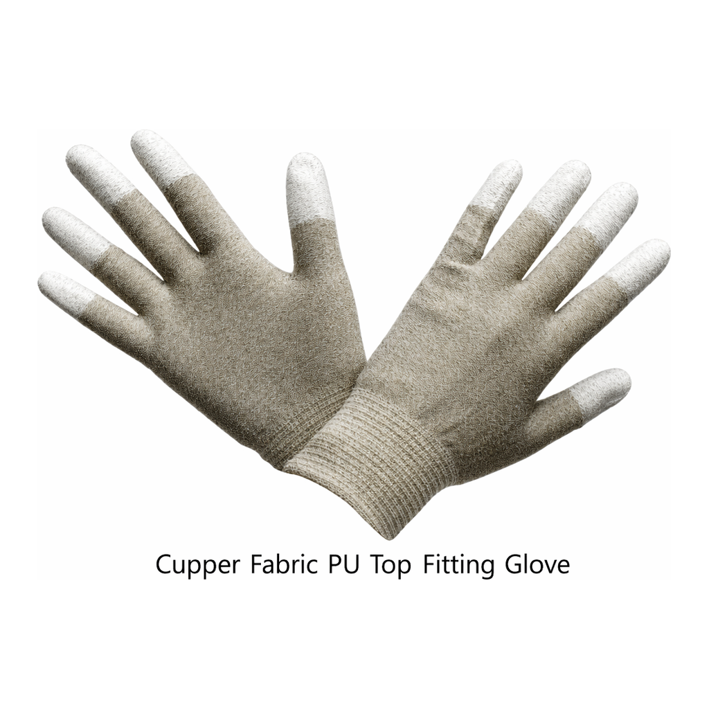 ESD Fabric Glove, Conductive Type 동도전 제전 장갑