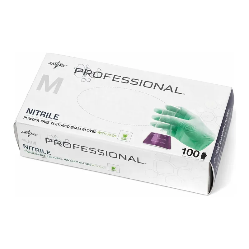 Aloetouch PF Nitrile Glove, Professional Nitrile 알로에 터치 니트릴 글러브, Powder Free