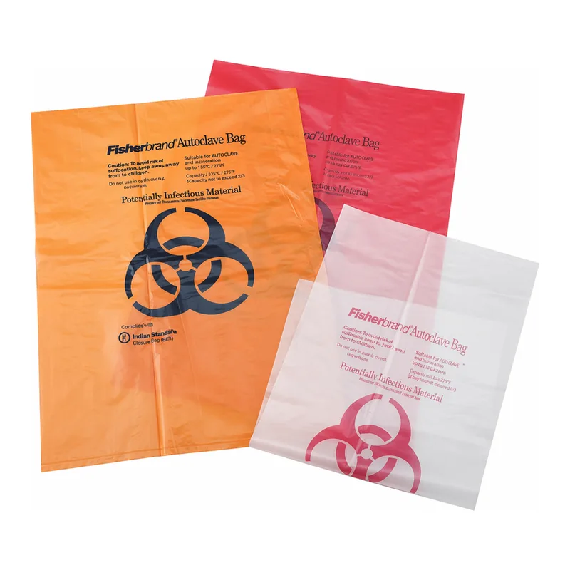 AS ONE Biohazard Autoclave Bag(Transparent), 바이오해저드 오토클레이브 백(투명)