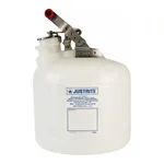 Thermo Fisher Scientific Nonmetallic Self-Close Corrosive Safety Containers, Fittings: Stainless steel; Capacity: 2.50 gal.(9.5L)