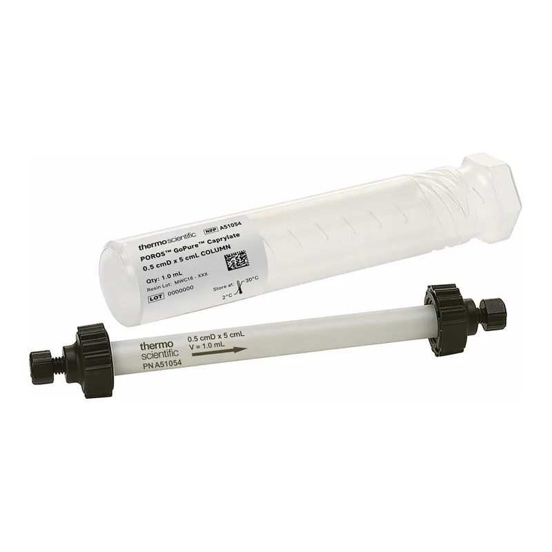 Thermo Fisher Scientific POROS GoPure Caprylate Pre-packed Column, 0.5 x 5 cm, 1 mL