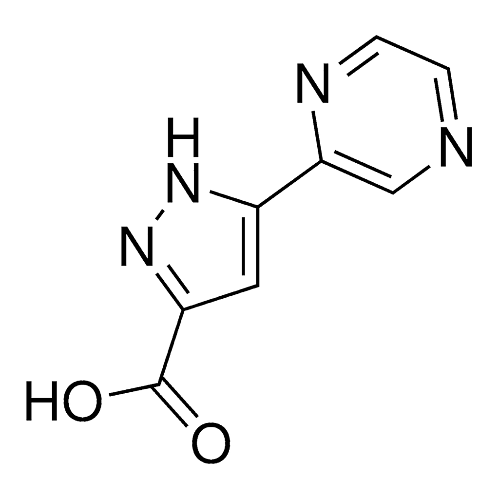 Merck 5-Pyrazin-2-yl-1H-pyrazole-3-carboxylic acid
