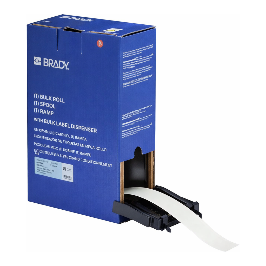 Brady BradyGlo High Intensity Glow-in-the-Dark Label Tape, Bulk, for M710 Printer
