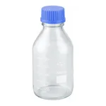 AS ONE Safety Screw-Top Bottle Clear 250mL