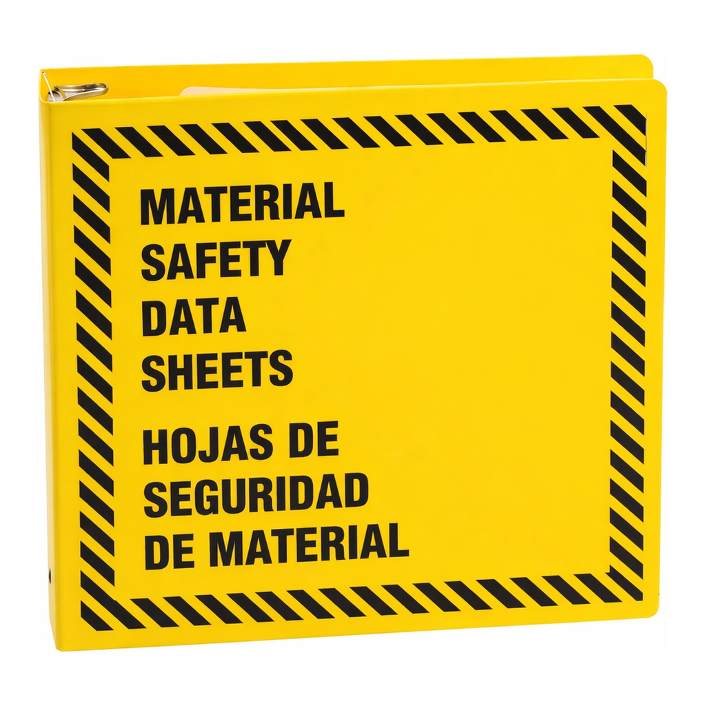 Brady 3 Inch Bilingual Binder Yellow