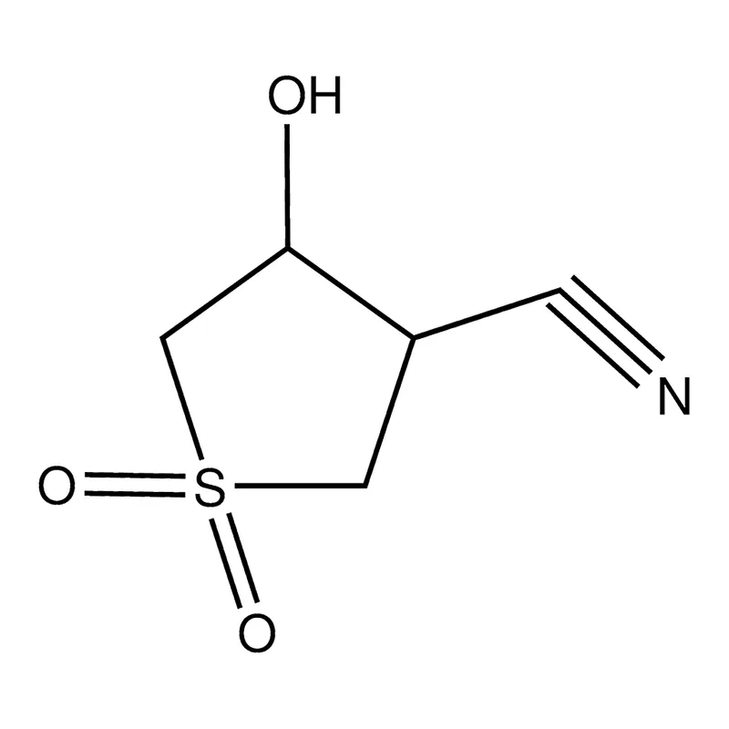 Merck 4-Hydroxy-1,1-dioxotetrahydrothiophene-3-carbonitrile
