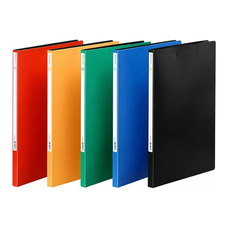 OFFICENEX 문화 PP펀치레스화일(F431-7/A4/좌철/노랑)