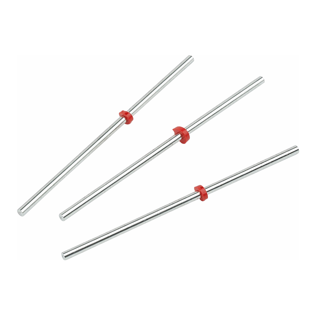Restek Capillary Tubing, SS, 1/16inOD x 0.005 ID x 5cm L, 3-pk Red