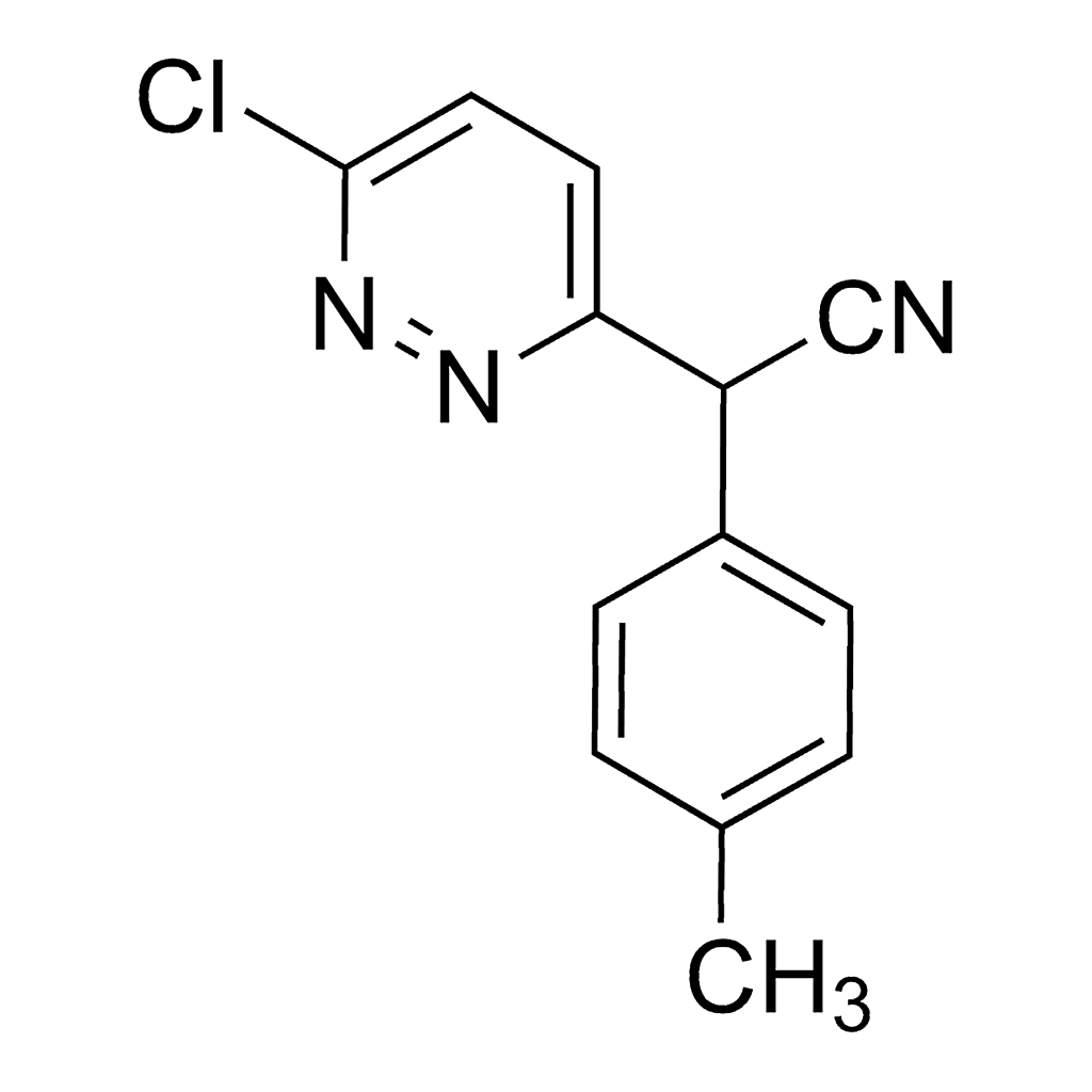 Merck 2-(6-Chloropyridazin-3-yl)-2-p-tolylacetonitrile
