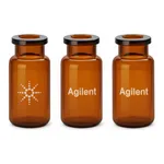 Agilent Vial,HS,crimp,RB,10ml,ambr,cert,100PK