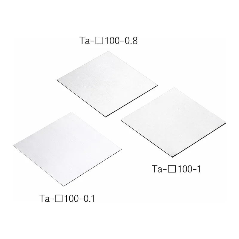 AS ONE Tantalum Plate, 탄탈룸 판
