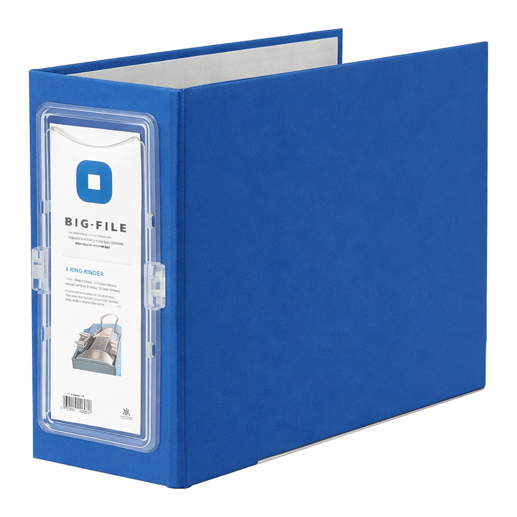 OFFICENEX 손잡이형 파이프바인더(B892-7A/A4/7cm/두께9cm/군자/청색)