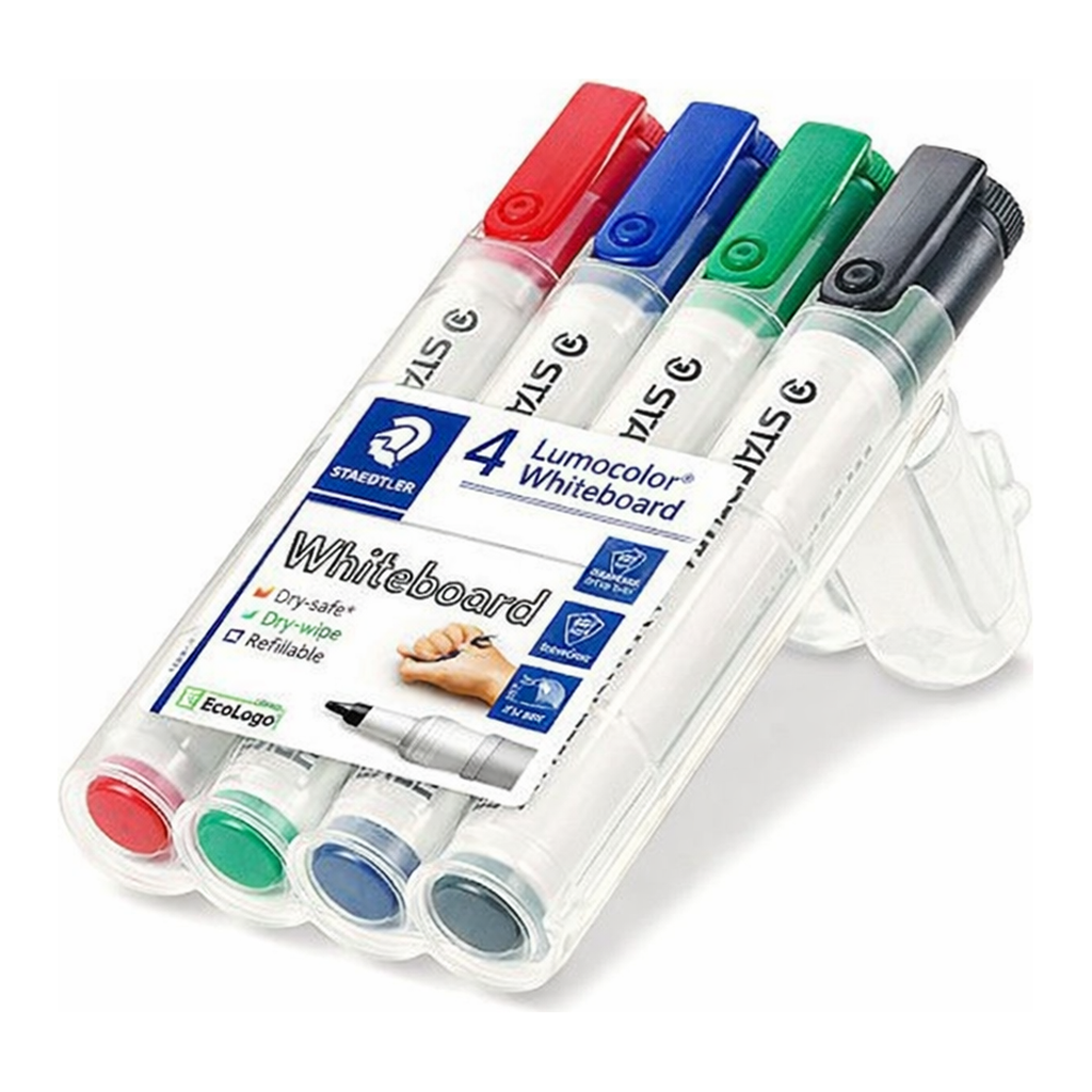 OFFICENEX 스테들러 화이트보드용펜세트 351WP4(2.0mm)