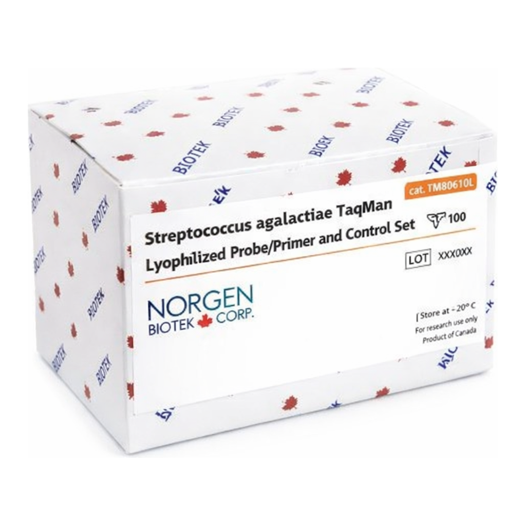 Norgen Streptococcus agalactiae TaqMan Lyophilized Probe/Primer and Control Set