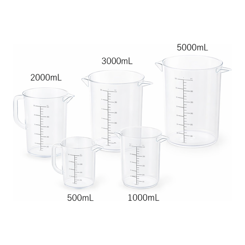 AS ONE Economy measuring cup 200 mL